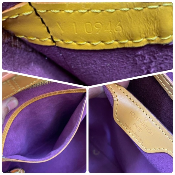 🤗CUTE💛Auth Louis Vuitton Yellow Epi Backpack 🎒 - Picture 16 of 16